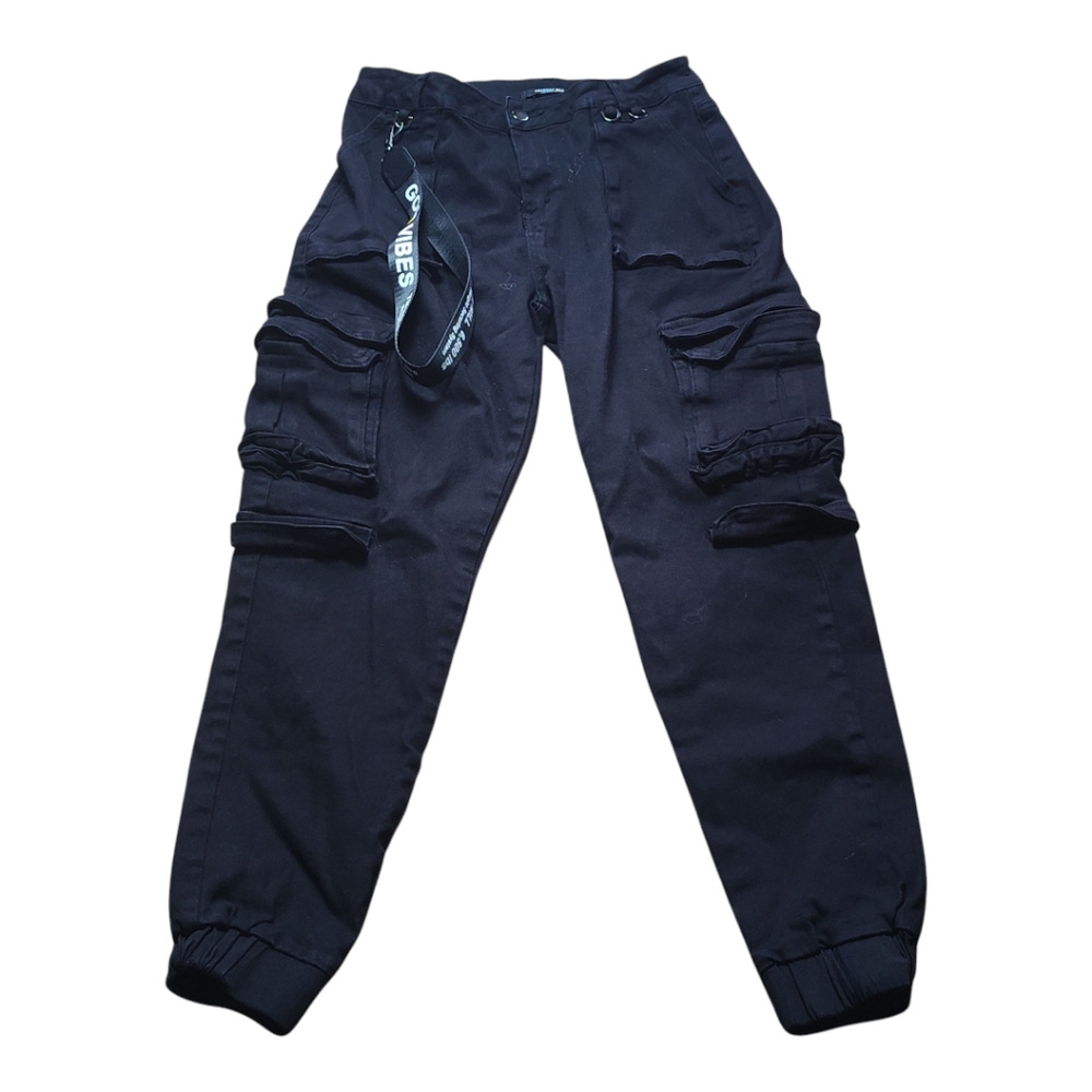 American Bazi Black Cargo Pants Men's Size Large